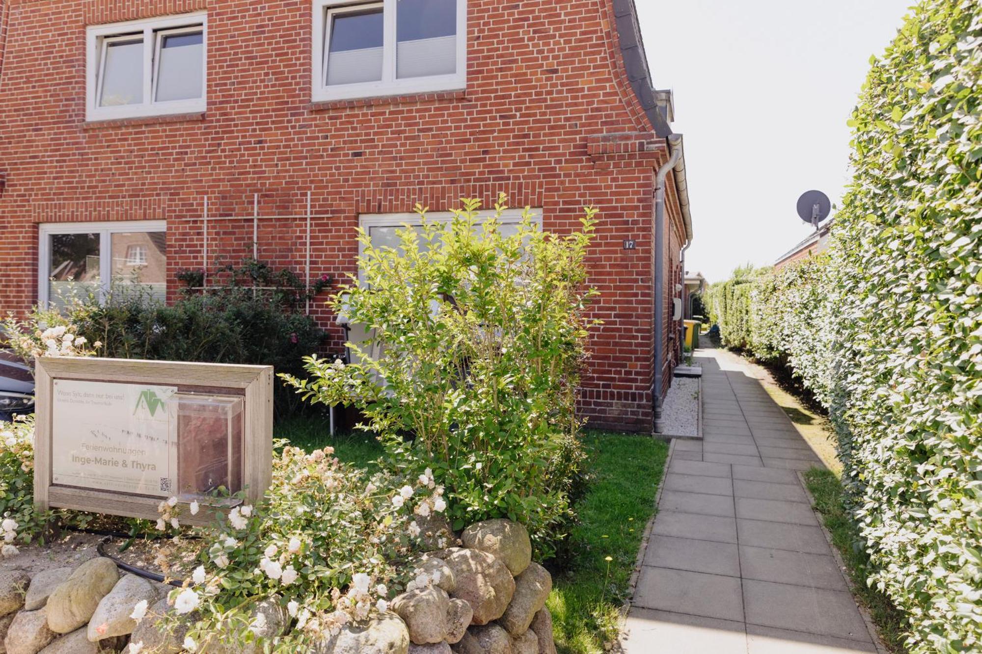 Ferienwohnung Thyra Westerland Exterior foto